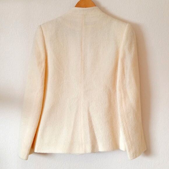 Vintage John Meyer wool one button blazer with pockets - Picture 2 of 6